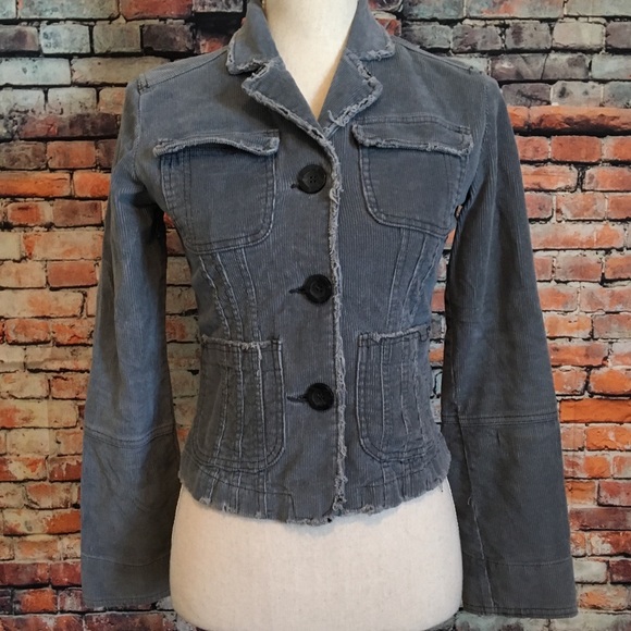 Tulle Jackets & Blazers - MOVING SALE, ALL MUST GO! Distressed Cord Jacket